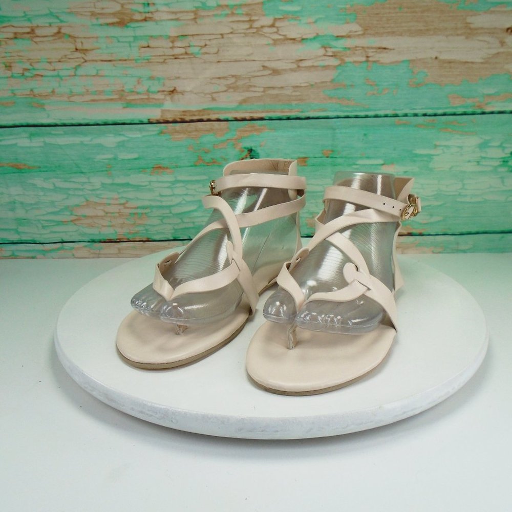 SALE/// Beige Gladiator Sandals